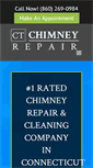 Mobile Screenshot of ctchimneyrepair.net